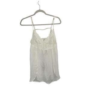 Intimissimi Silk Lingerie Babydoll Slip Dress Bride Honeymoon Romantic Womens Md
